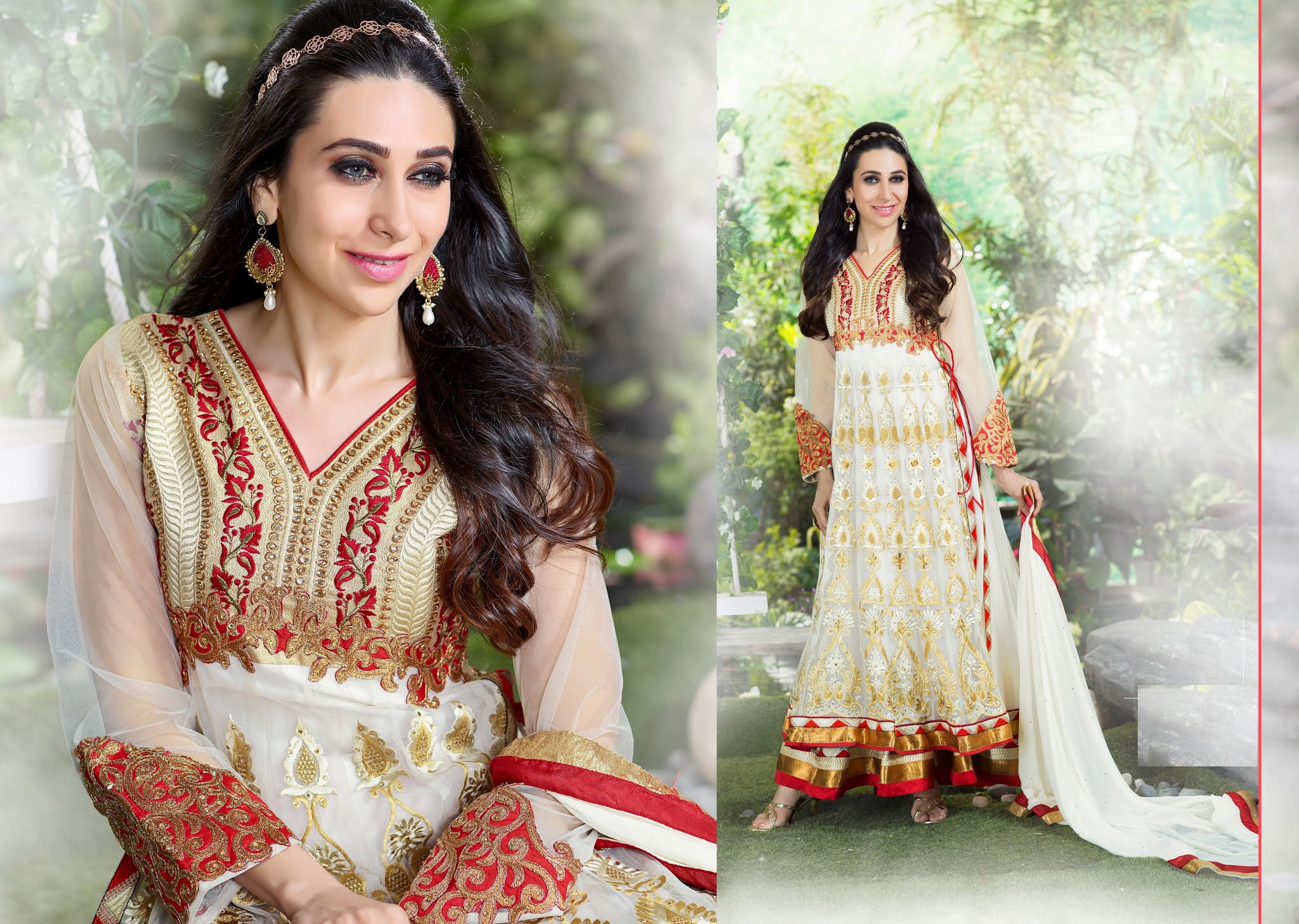 Magenta Sequence Embellished Bollywood Anarkali Suit - Vasu Sarees - 3752709